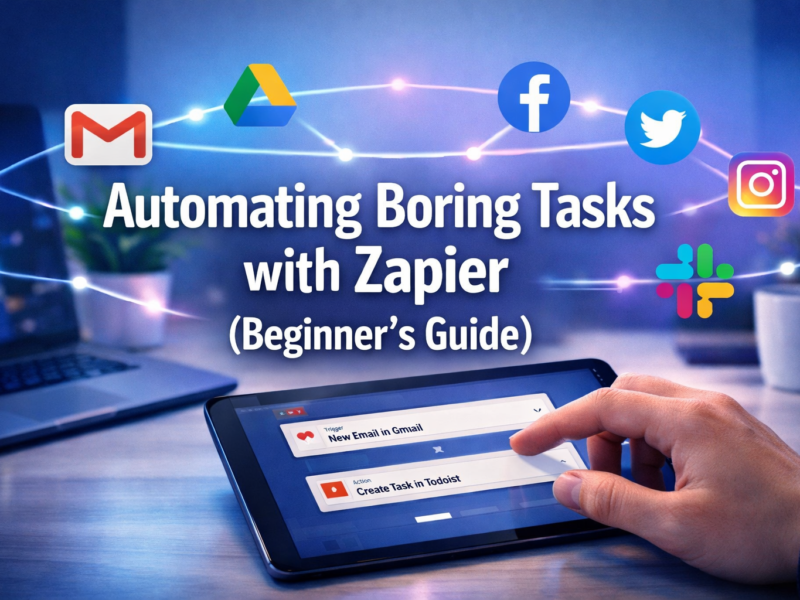 Automating Boring Tasks with Zapier (Beginner's Guide)