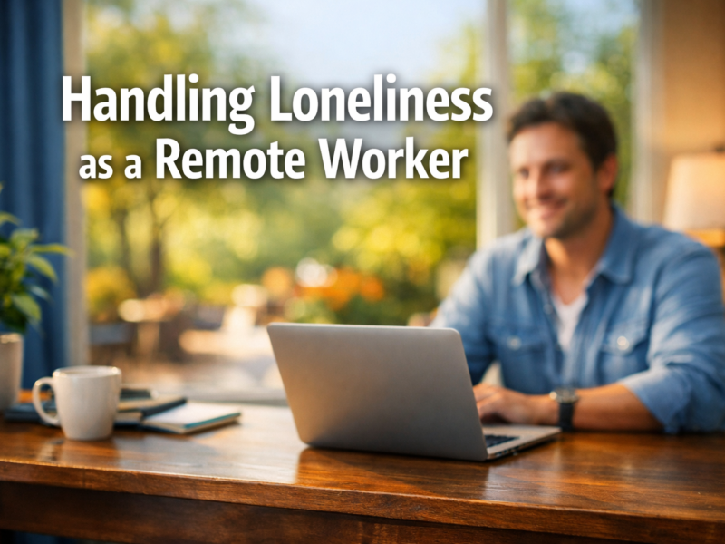 Handling Loneliness as a Remote Worker