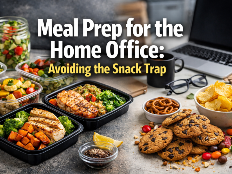 Meal Prep for the Home Office: Avoiding the Snack Trap