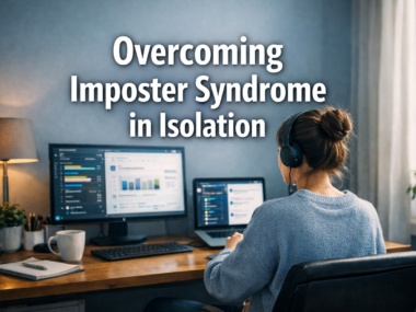 Overcoming "imposter Syndrome" when working in isolation
