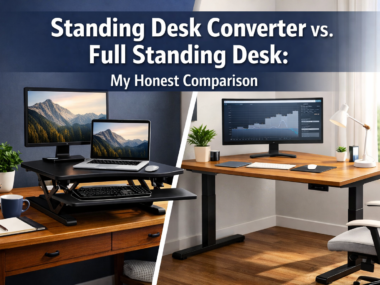 Standing Desk Converter vs. Full Standing Desk: My Honest Comparison